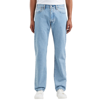 Levi's 501 Jeans straight, hellblau, Frontansicht