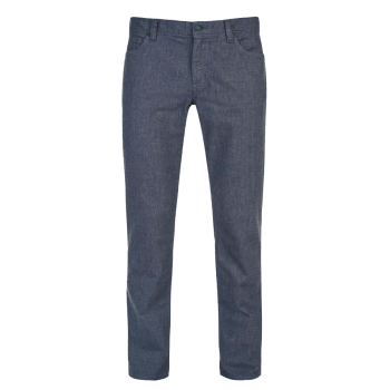 Alberto Jeans Pipe, regular slim fit, Micro Dark Blue, Frontansicht