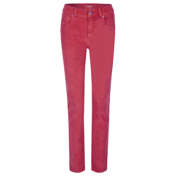 Angels CICI Jeans, Cord Ruby Used, devant